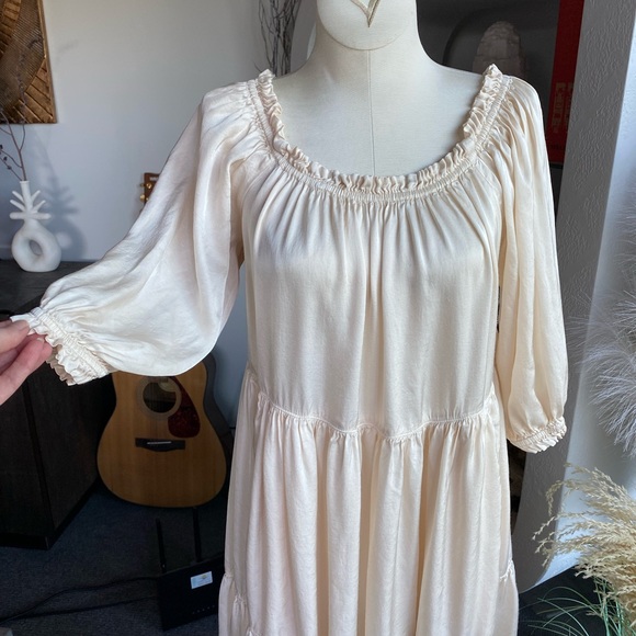 Raquel Allegra Antoinette Babydoll Dress jens pirate booty coquette free people - Picture 4 of 15